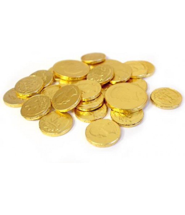 Gold coins chocolate 70 pcs