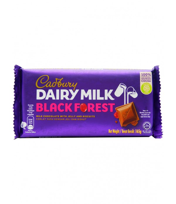 Cadbury Dairy Milk Black Forest 165g