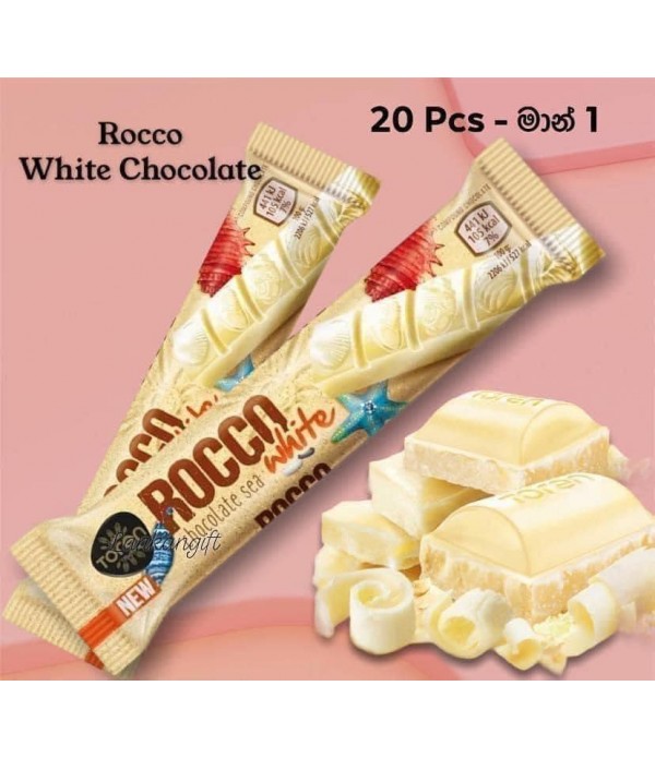 Toren Rocco White Sea Chocolate 20 pcs